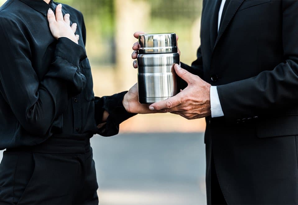 Funeral home vs cremation society