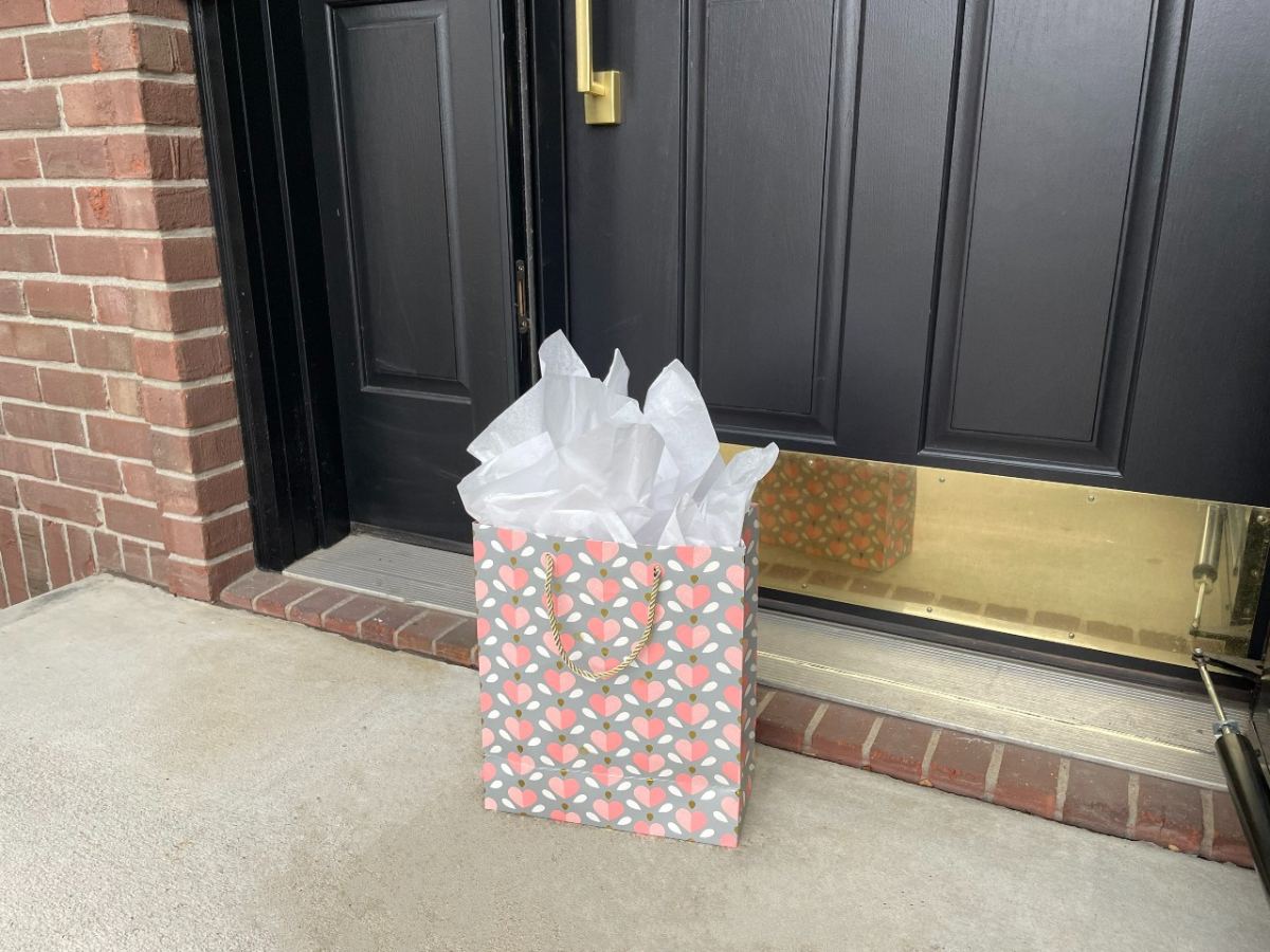 Give a small gift to brighten someone's day