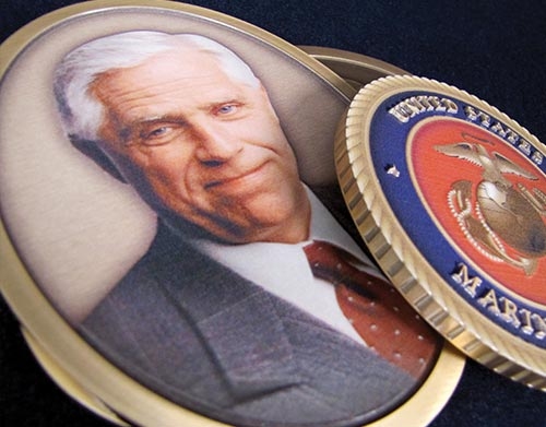 Customize your urn with bronze medallions and medals