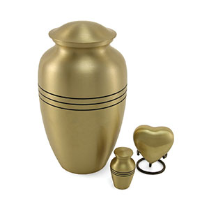 Classic Bronze Ensemble Urn